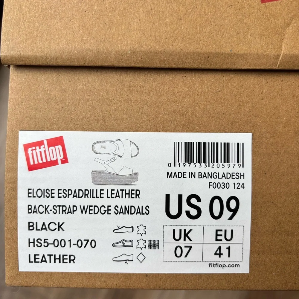 Fitflop Black Platform Sandals - Picture 5 of 5